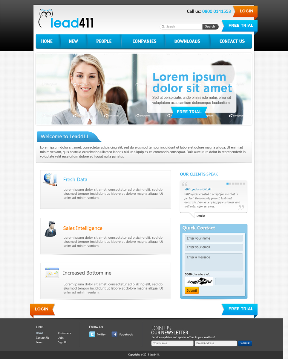 Web Design by ShreejiAkshar for this project | Design #1489791