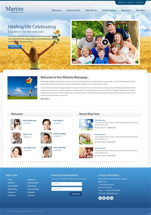 Web Design by pb for this project | Design: #1458979