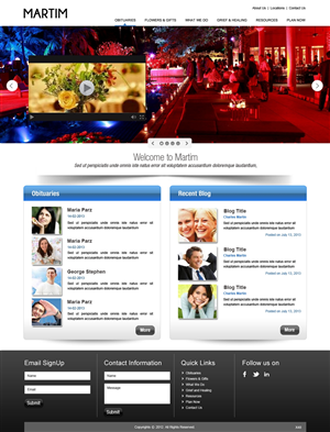 Web Design by pb for this project | Design: #1464819