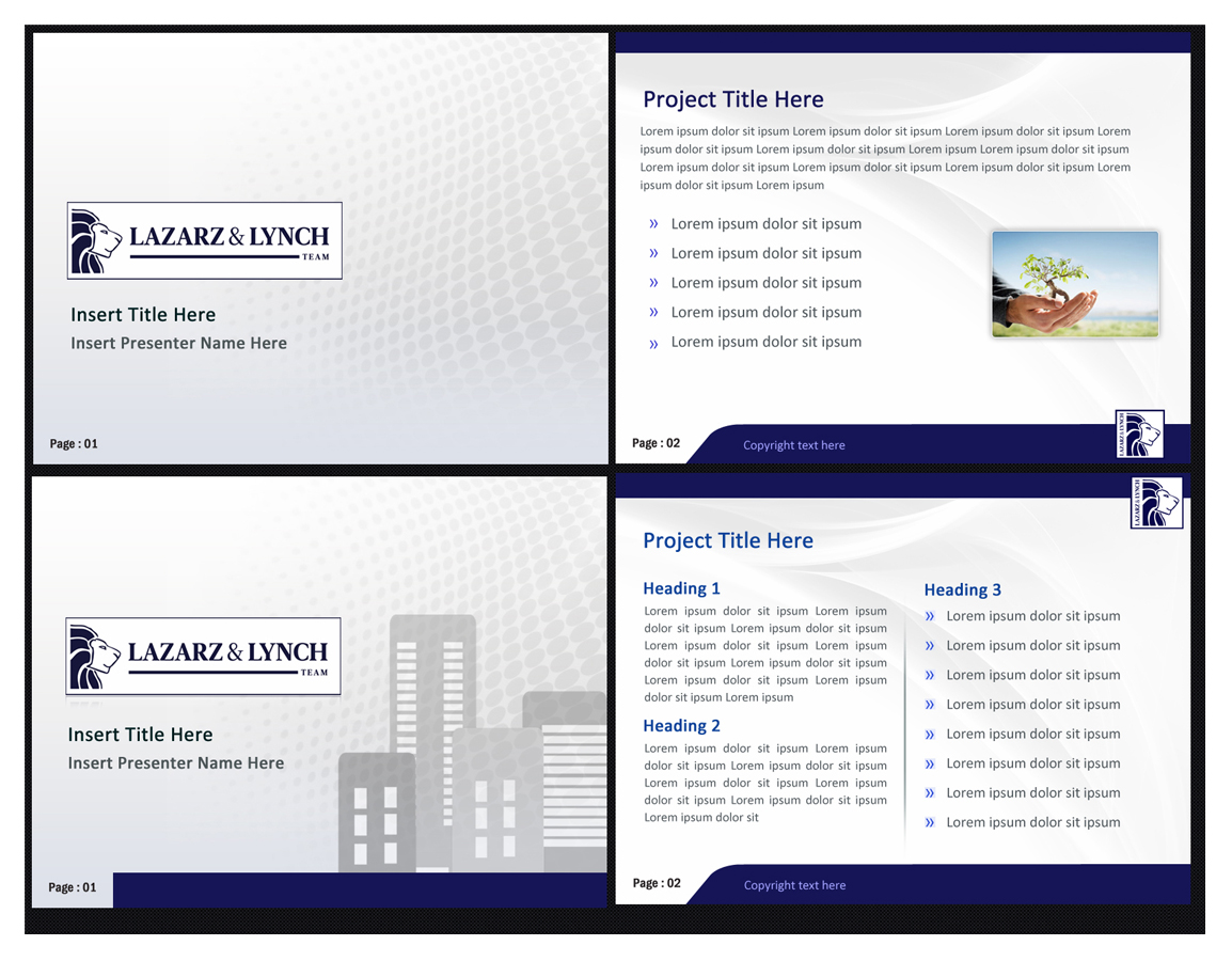 PowerPoint Design by Best Design Hub for The Lazarz  & Lynch Team | Design #1457614