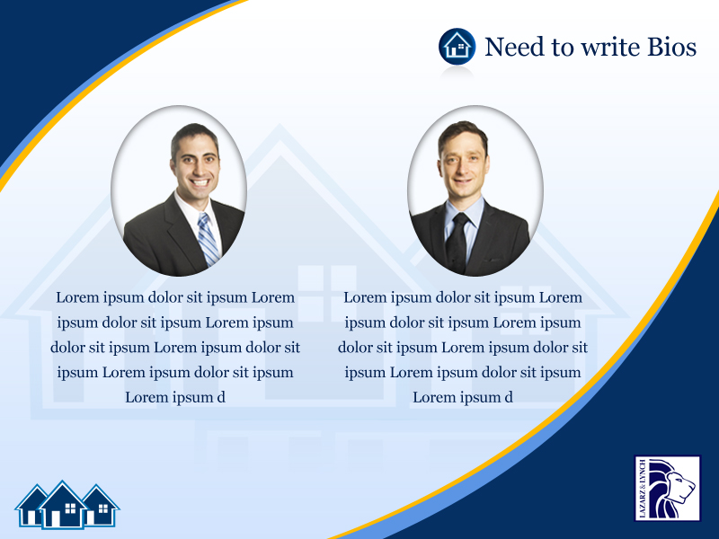 PowerPoint Design by Best Design Hub for The Lazarz  & Lynch Team | Design #1507090