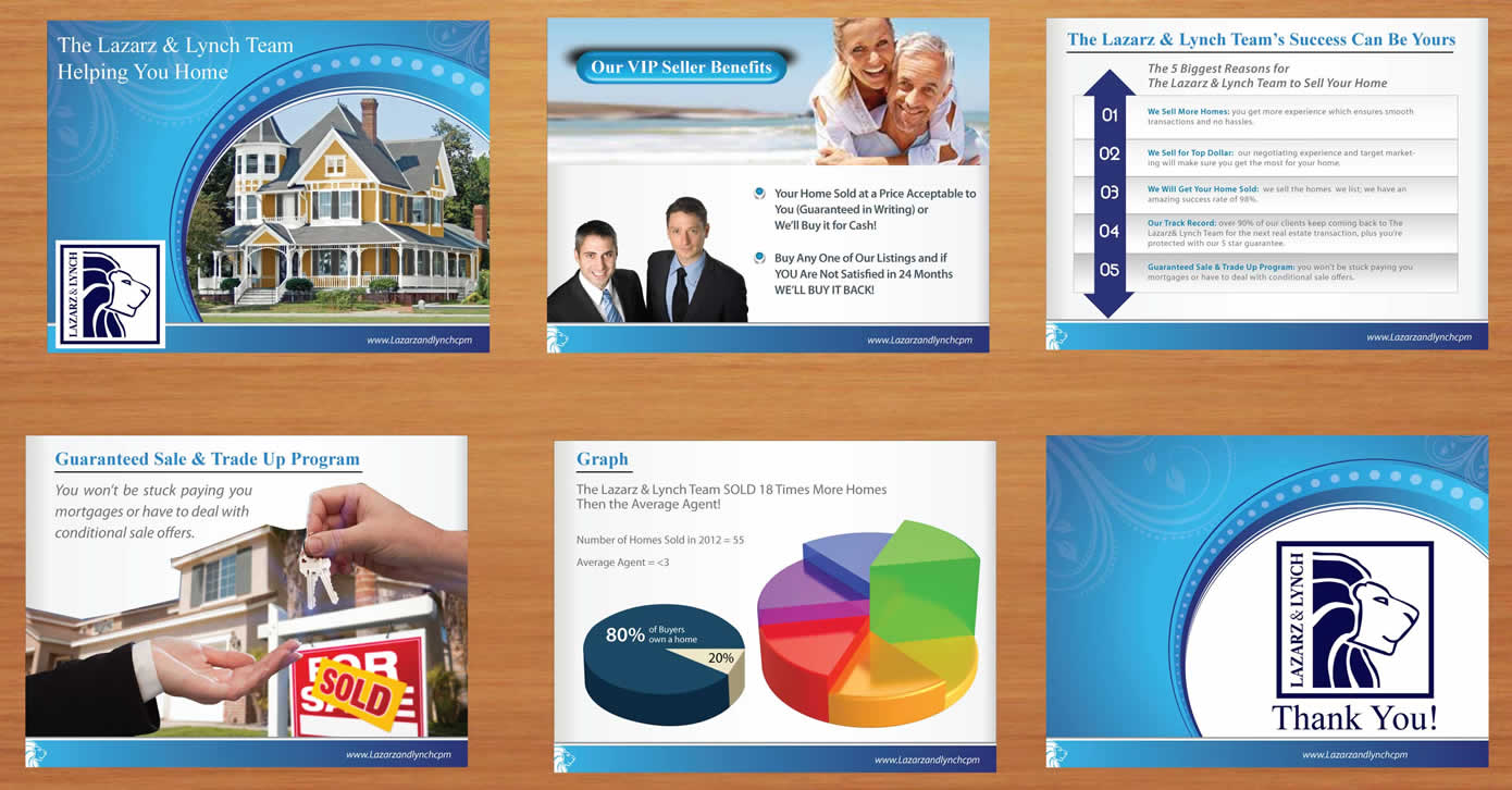 Design de PowerPoint par Sbss pour The Lazarz  & Lynch Team | Design #1464123