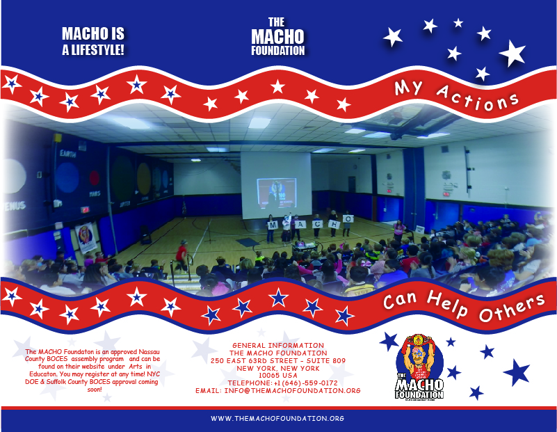 Broschüren-Design von Kristijan Trajchev für The MACHO Foundation | Design #5269291