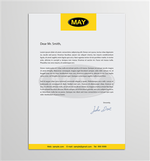 Letterhead Design by Armin Shohrati