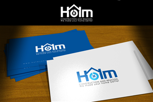 Logo Design by shohidul for Holm Construction and Remodel | Design #5213580