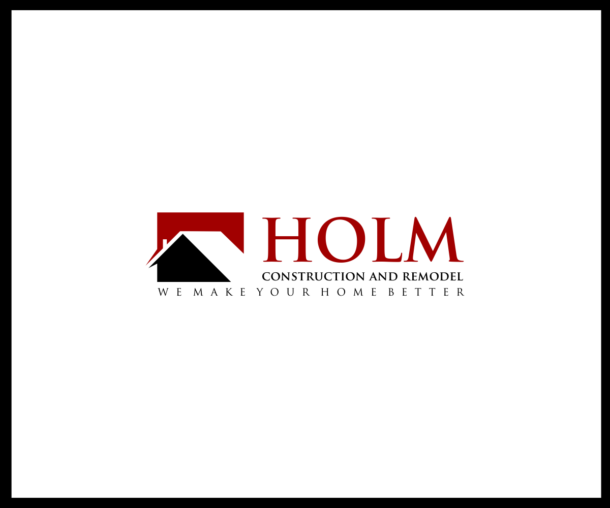 Logo Design by Si'baCk for Holm Construction and Remodel | Design #5215795