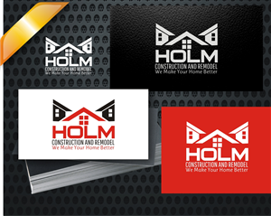 Logo Design by ArifRif for Holm Construction and Remodel | Design #5220244