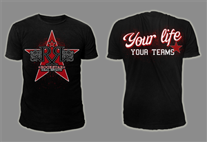 Rockstar-ish T Shirt Design  | T-shirt Design by steve13