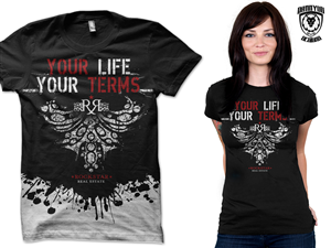 Rockstar-ish T Shirt Design 