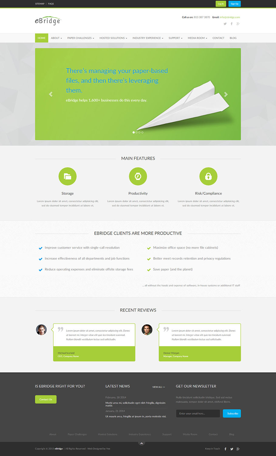 Web Design by Benjamin for this project | Design #5276735