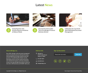 Web Design by FelipeLessa for this project | Design: #5310271