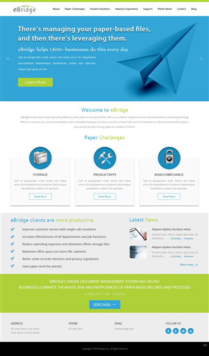 Web Design by pb for this project | Design: #5222070