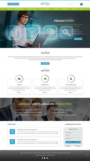 Web Design by pb for this project | Design: #5222074