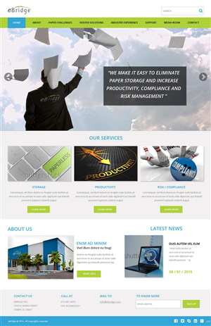Web Design by pb for this project | Design #5222108