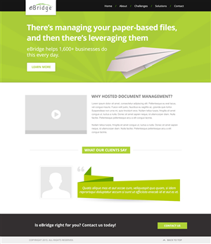 Web Design by bottlestreet for this project | Design: #5292395