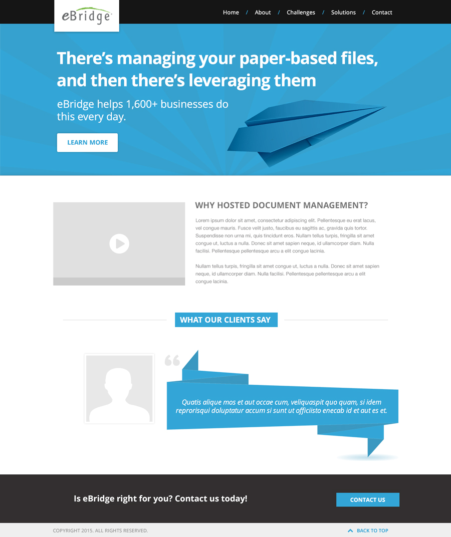 Web Design by bottlestreet for this project | Design #5292402