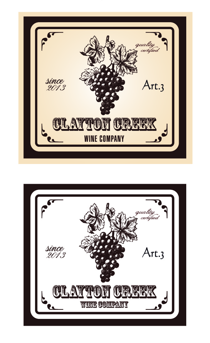 Grafik-Design von klakson für Del Rio Vineyards | Design #1456268