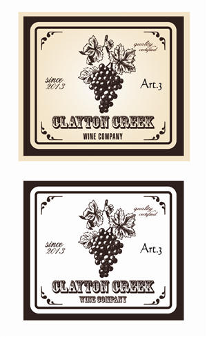 Grafik-Design von klakson für Del Rio Vineyards | Design: #1456268