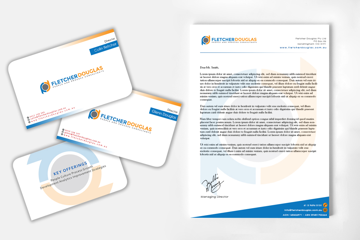 Stationery Design by osamaishrat for FletcherDouglas | Design #5222760