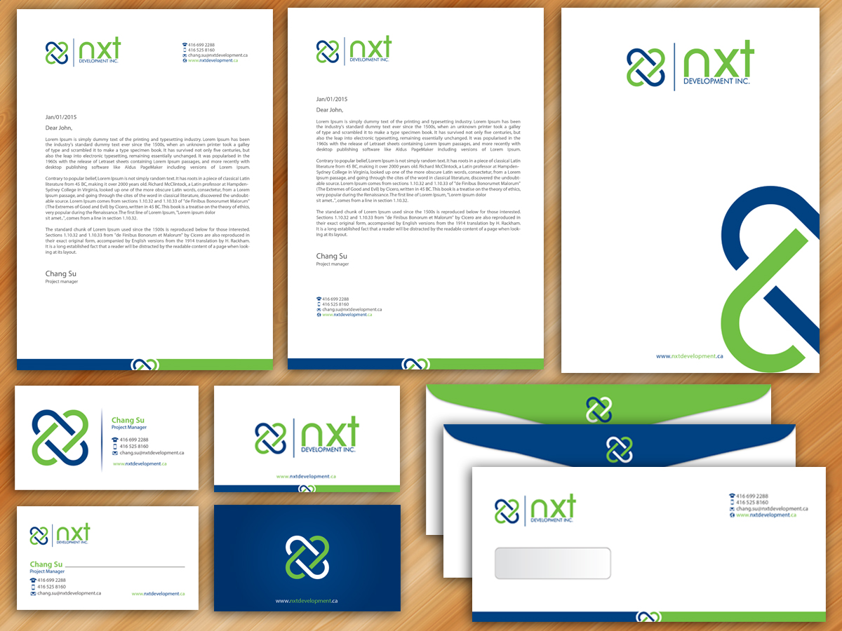 Stationery Design by Sarmishtha Chattopadhyay_loginchange for this project | Design #5224015