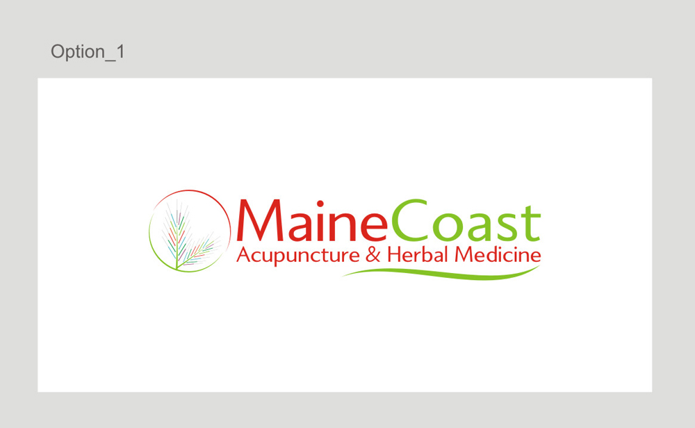 Logo-Design von ESolz Technologies für Maine Coast Acupuncture & Herbal Medicine | Design #1514291