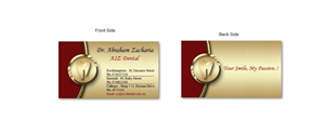 Business Card Design by R K