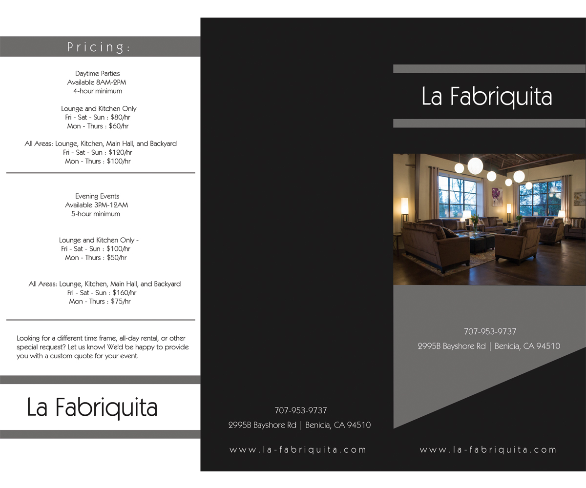 Brochure Design by Gus for this project | Design #5212721
