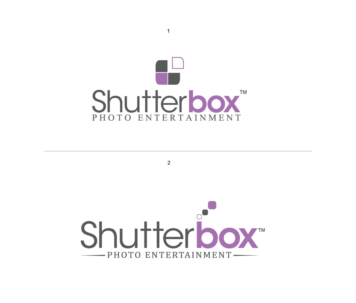 Logo-Design von Designer 123829 für ShutterBox Entertainment | Design #5213925