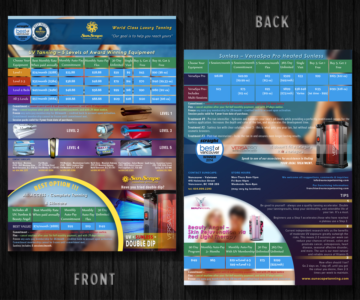 pricing brochure design for a company by j p art design 5271411
