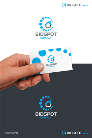 bidspot.com.au | Logo Design by SilverFire