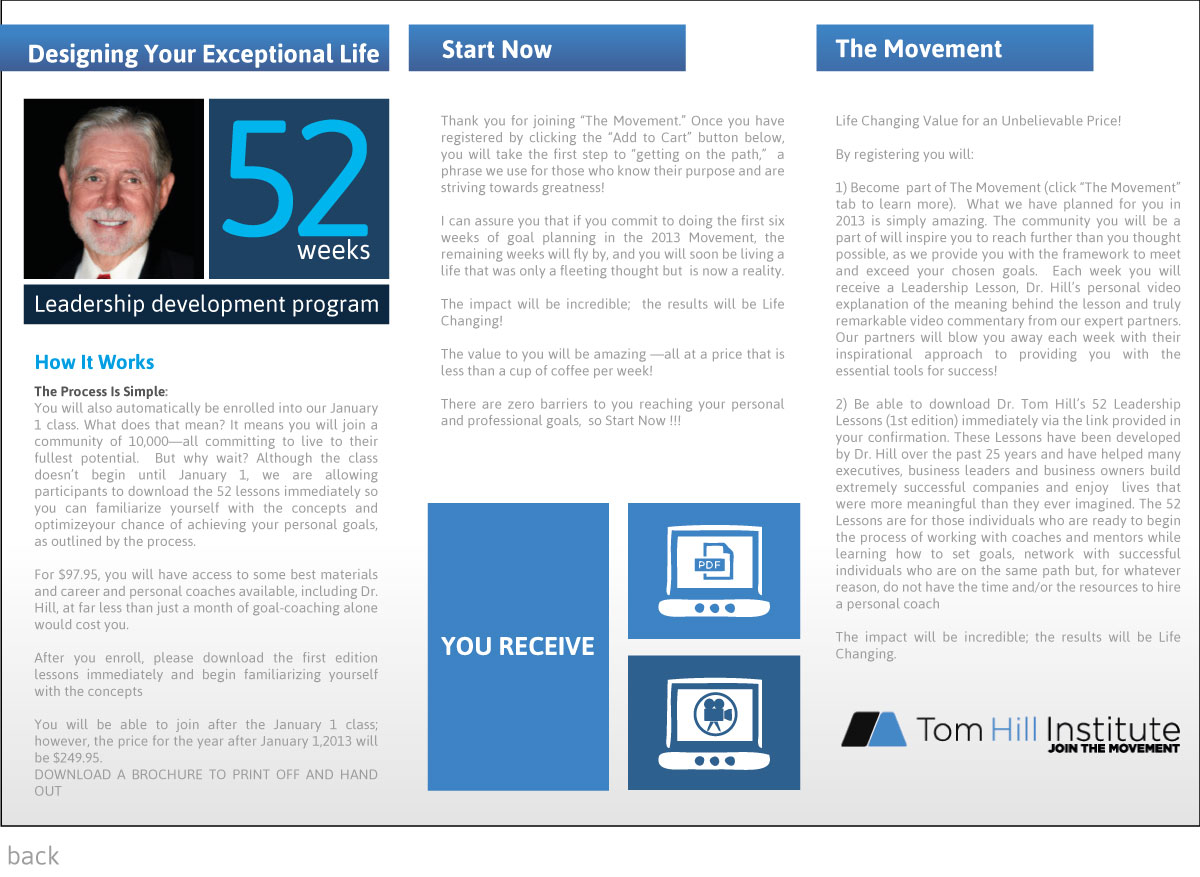 Brochure Design by JCR for this project | Design #1458143