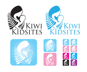 Kiwi Kidsites | Logo Design by Adam Knights