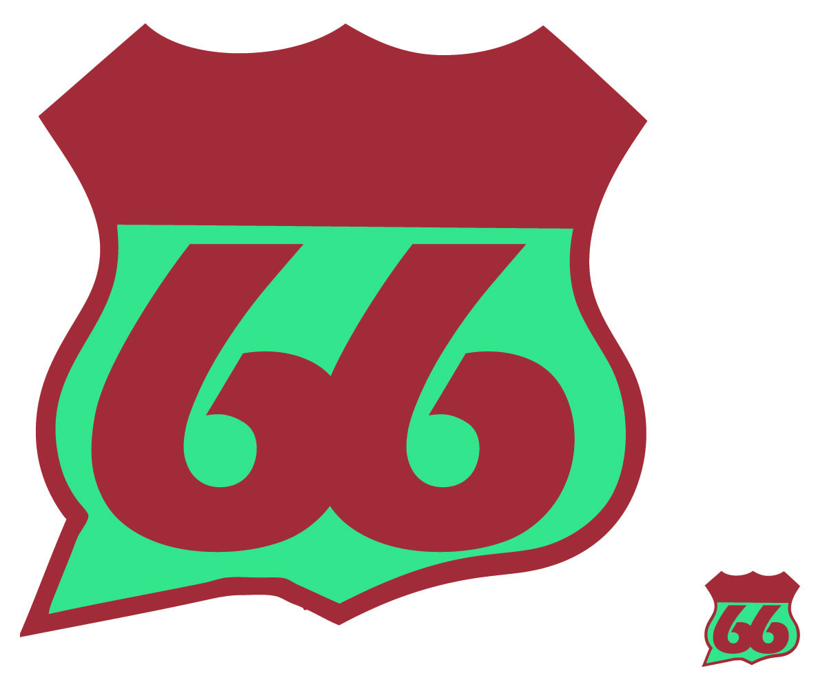 Logo Design by PoBoyDesign for Route 66 Social | Design #1479351