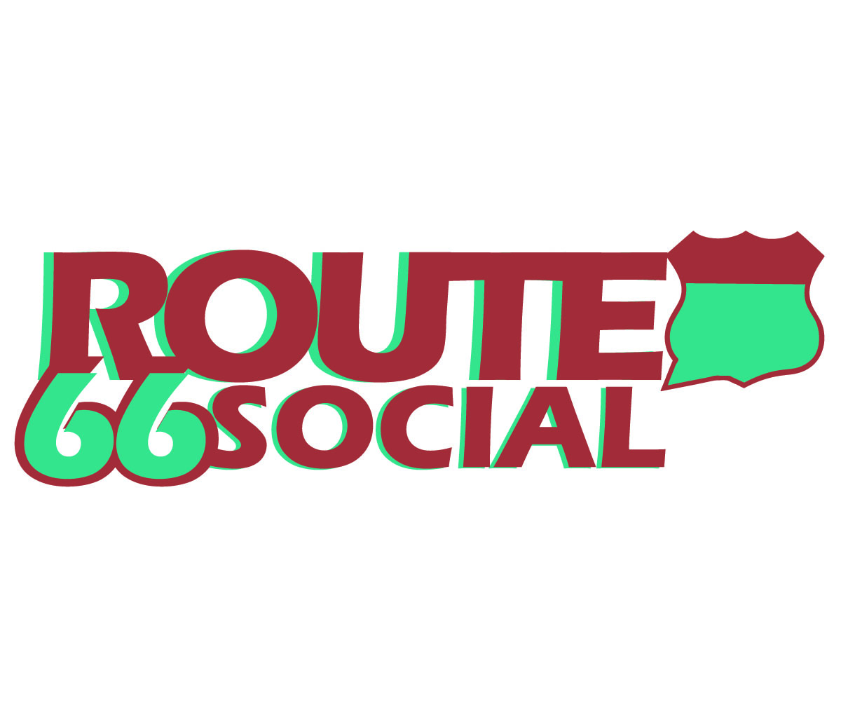 Logo Design by PoBoyDesign for Route 66 Social | Design #1479381