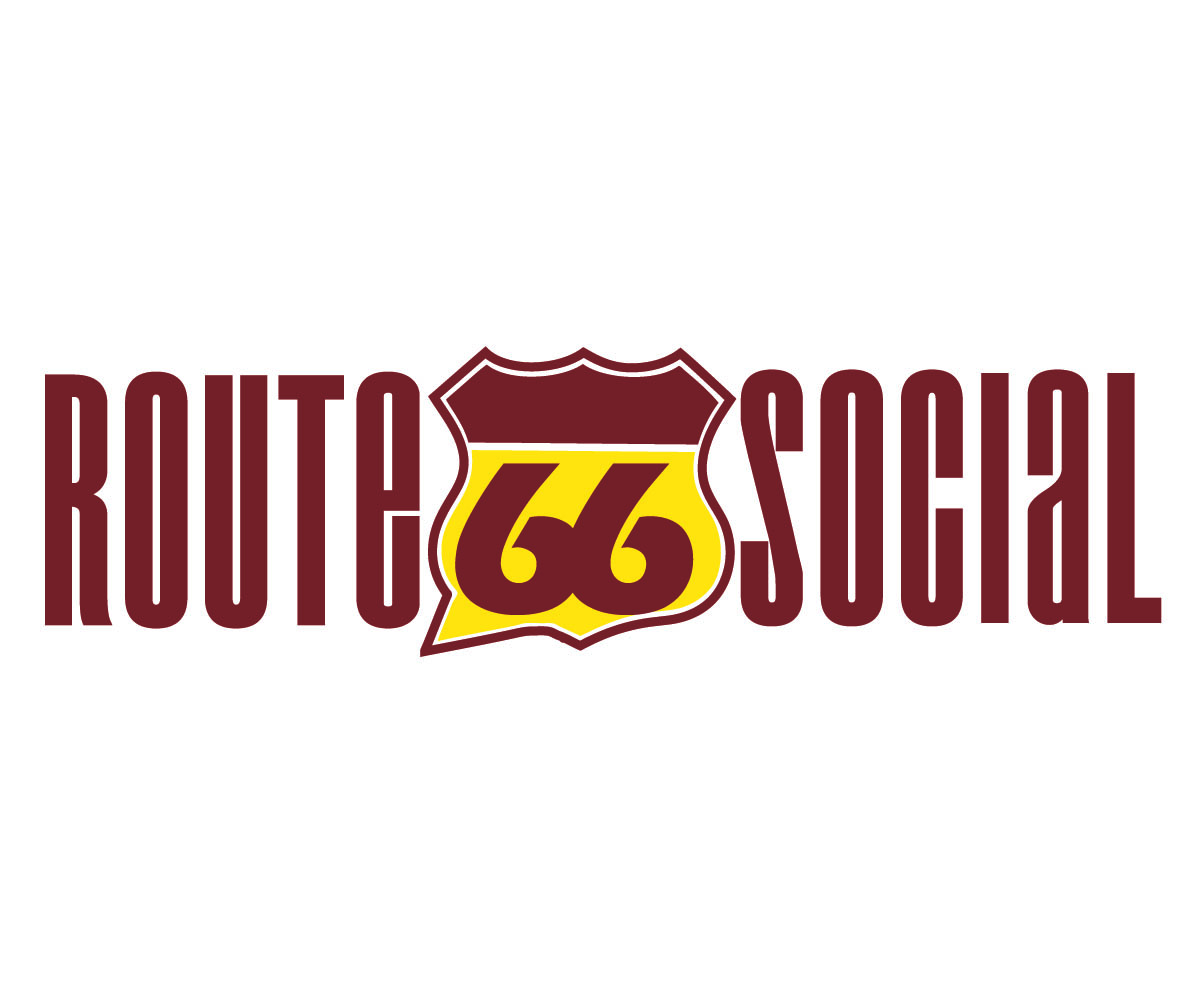 Logo Design by PoBoyDesign for Route 66 Social | Design #1500468