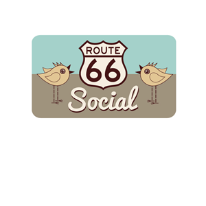 Logo Design by lightdarkdesign for Route 66 Social | Design: #1552522