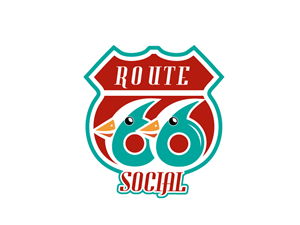 Logo Design by vyasa for Route 66 Social | Design: #1488601
