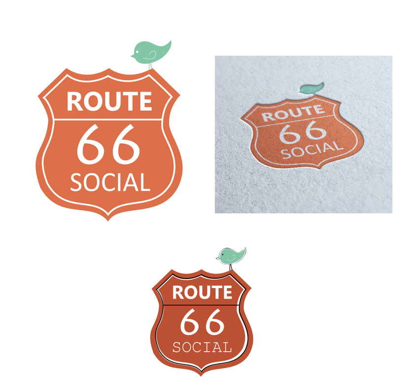 Logo Design by Nalanr cvn for Route 66 Social | Design #1515123