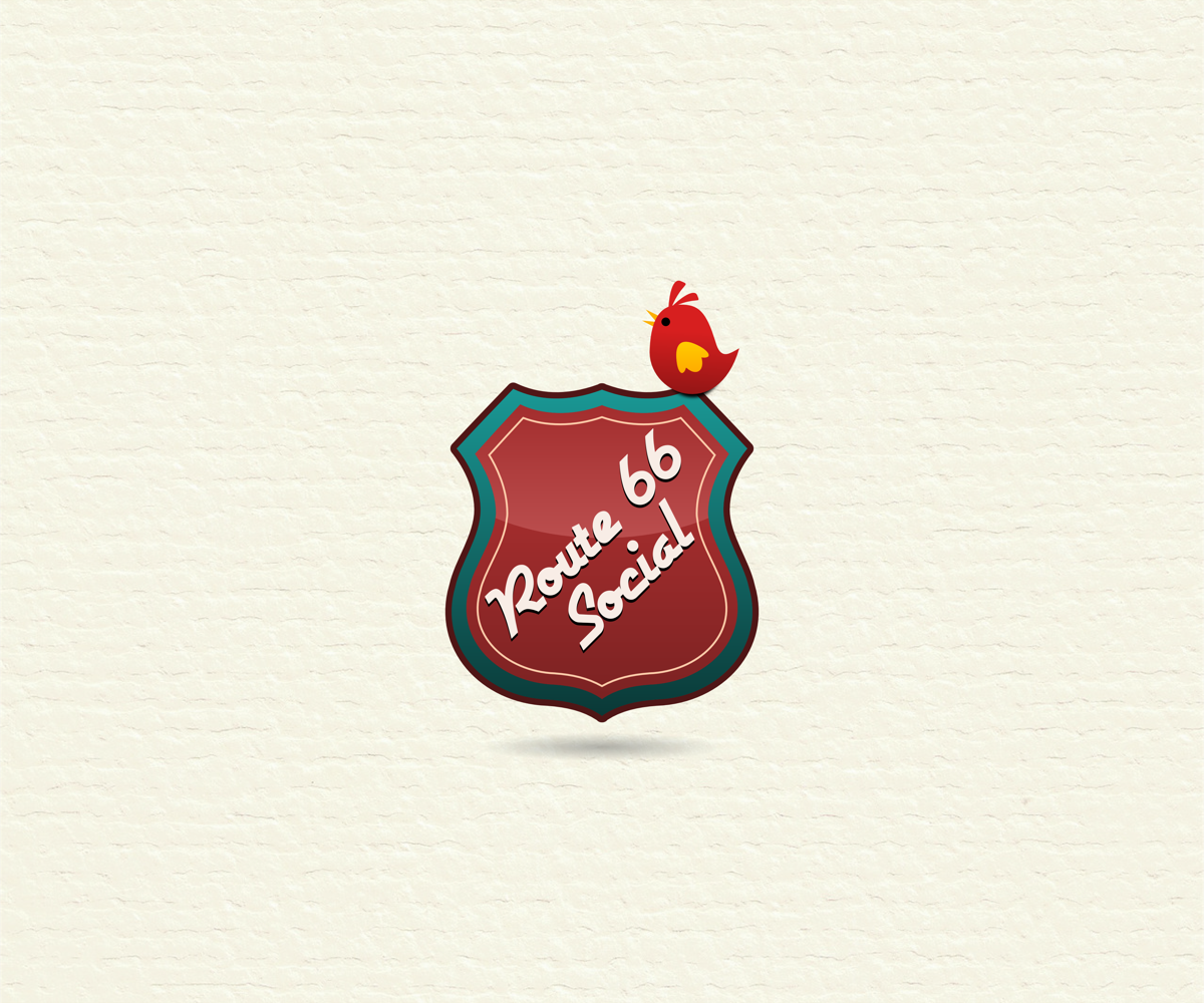 Logo Design by FrenchDesign for Route 66 Social | Design #1486388