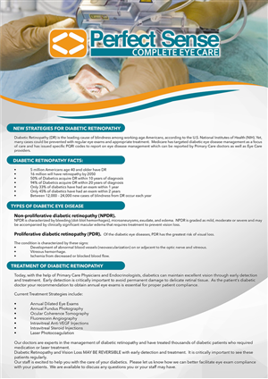 Flyer Design by indesigner for Perfect Sense Eye Care | Design: #5261634