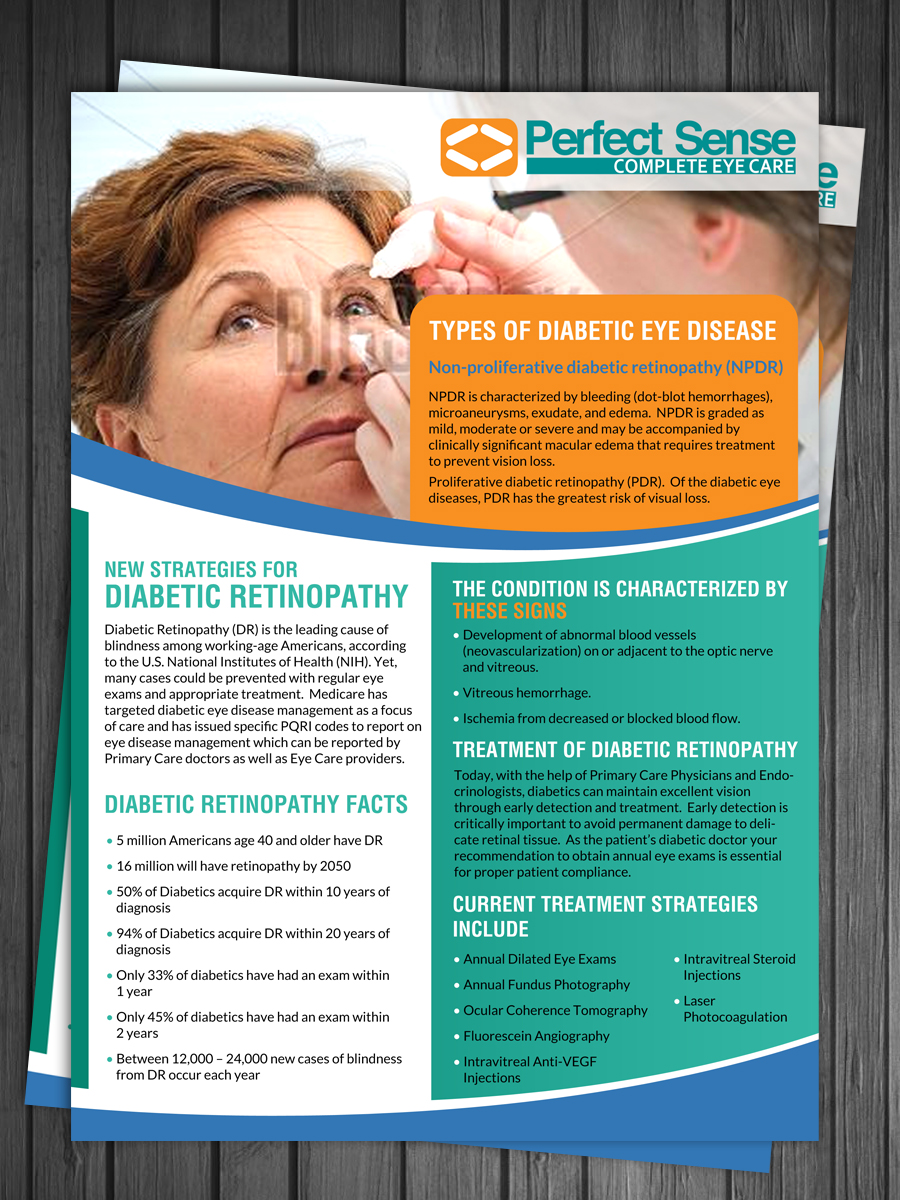 Flyer Design by debdesign for Perfect Sense Eye Care | Design #5229136