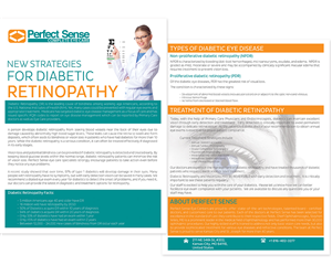 Flyer Design by NDcreations for Perfect Sense Eye Care | Design #5276399