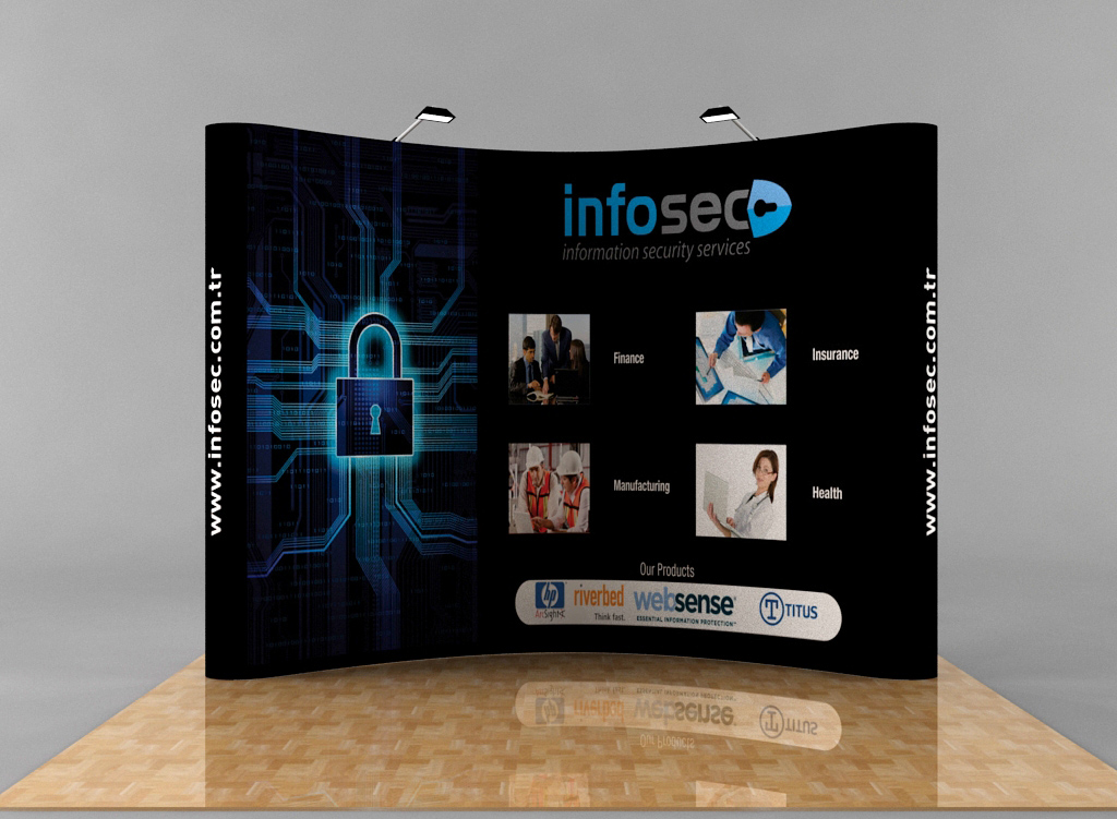Poster Design by Bins for InfoSec Bilgi Teknolojileri | Design #5317773