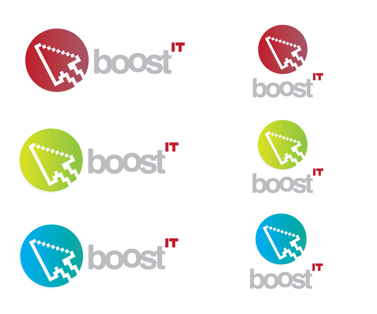 Logo Design by Tom_Watson for Boost IT | Design #1555318