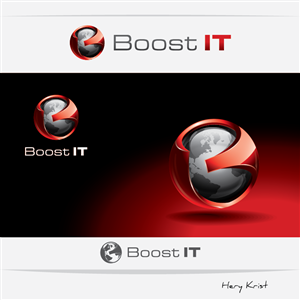 Logo Design by hery_krist for Boost IT | Design #1493517