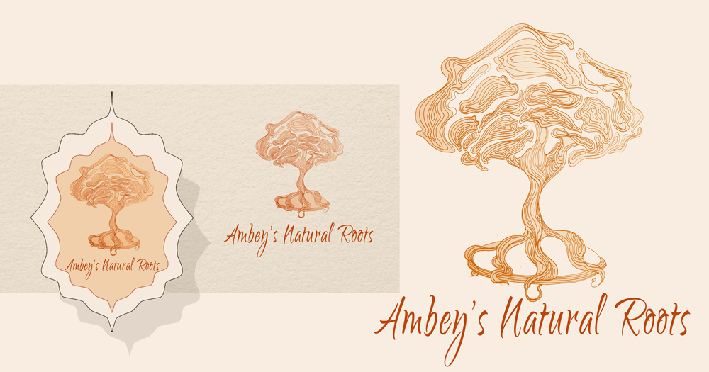 Logo Design by ksenia design for Ambey's Natural Roots, LLC | Design #5228283