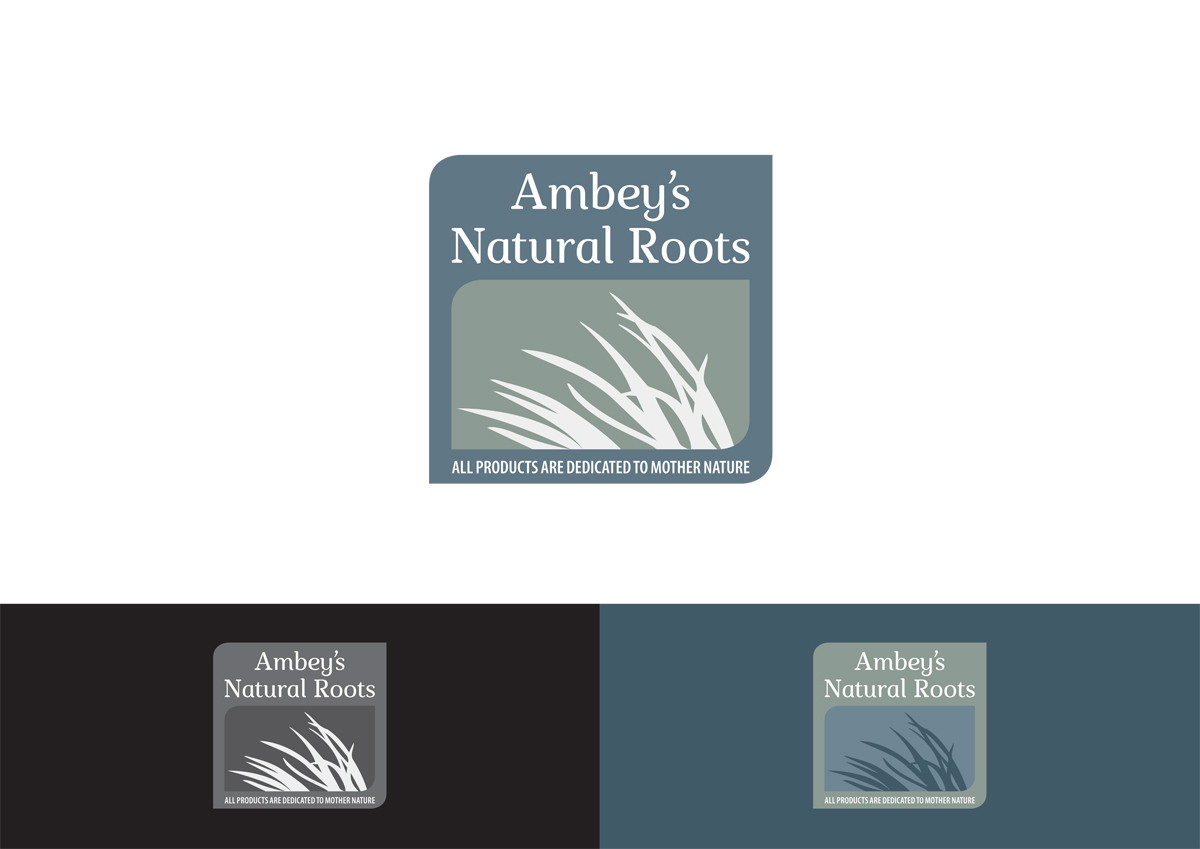 Logo Design by Katrina Goodwin for Ambey's Natural Roots, LLC | Design #5234083