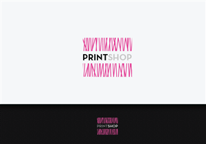 company name is printshop, slogan is we print | Logo Design by jaime.sp