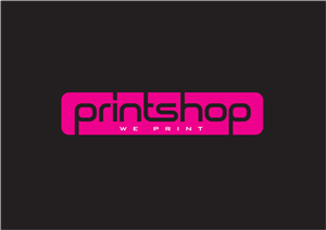 company name is printshop, slogan is we print | Logo Design by Nigel B