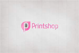 company name is printshop, slogan is we print | Logo Design by PinworksDesign